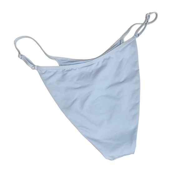 NWT GOOD AMERICAN Powder Blue Perfect Fit Swim Bottom - Picture 4 of 5